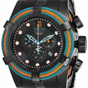 Invicta Jason Taylor 25615 Kello Musta / Teräs