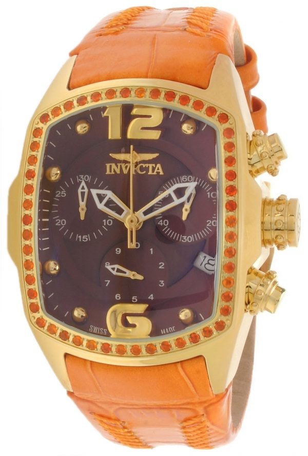 Invicta Lupah 14829 Kello Ruskea / Nahka