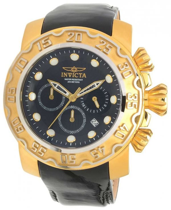 Invicta Lupah 22489 Kello Musta / Nahka