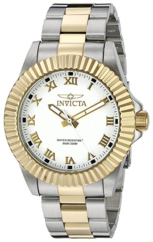 Invicta Pro Diver 16740 Kello Valkoinen / Kullansävytetty