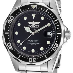 Invicta Pro Diver 17046 Kello Musta / Teräs