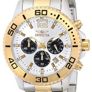 Invicta Pro Diver 17399 Kello Hopea / Kullansävytetty Teräs