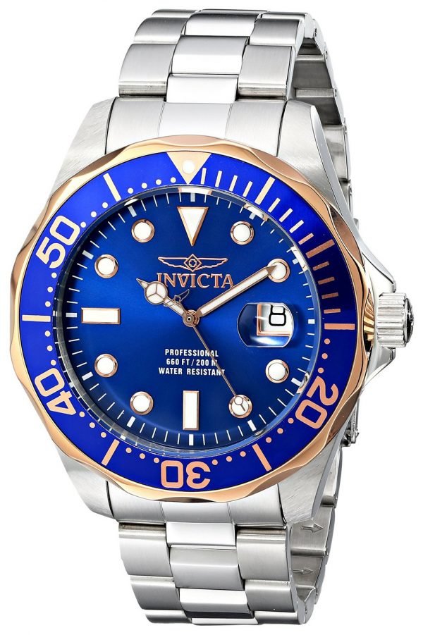 Invicta Pro Diver 17554 Kello Sininen / Teräs