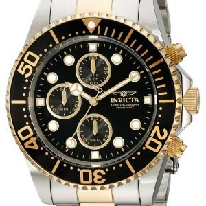 Invicta Pro Diver 1772 Kello Musta / Kullanvärinen Teräs