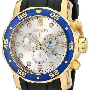 Invicta Pro Diver 17880 Kello Hopea / Kullansävytetty Teräs