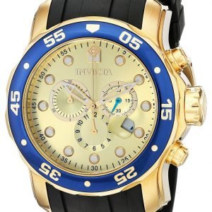 Invicta Pro Diver 17881 Kello Samppanja / Kullansävytetty