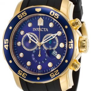 Invicta Pro Diver 17882 Kello Sininen / Kullansävytetty Teräs