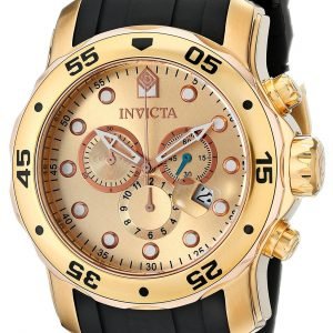 Invicta Pro Diver 17884 Kello Kullattu / Kullansävytetty