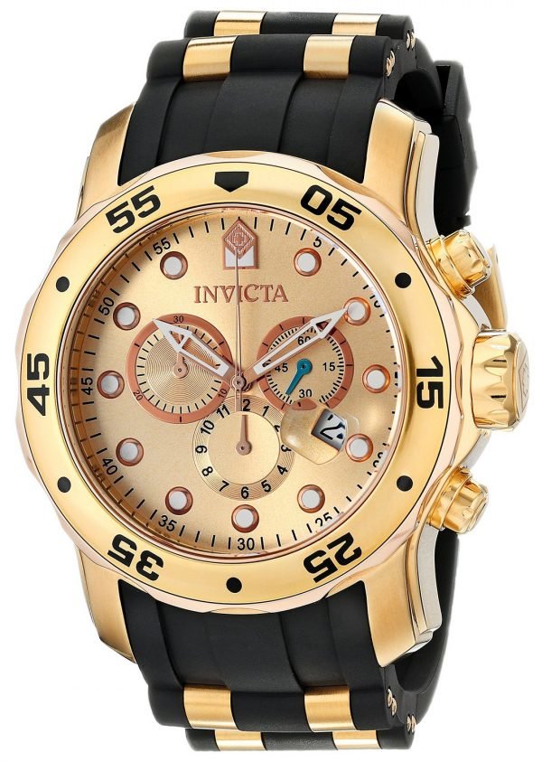 Invicta Pro Diver 17884 Kello Kullattu / Kullansävytetty