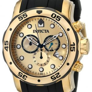 Invicta Pro Diver 17885 Kello Kullattu / Kullansävytetty