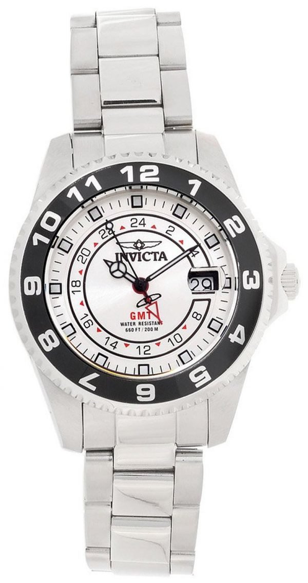 Invicta Pro Diver 18239 Kello Hopea / Teräs