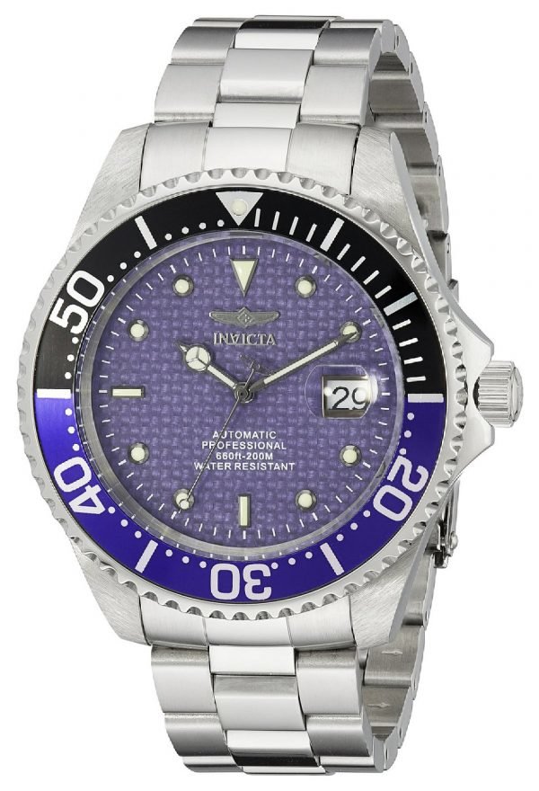 Invicta Pro Diver 18261 Kello Violetti / Teräs