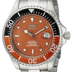 Invicta Pro Diver 18262 Kello Oranssi / Teräs