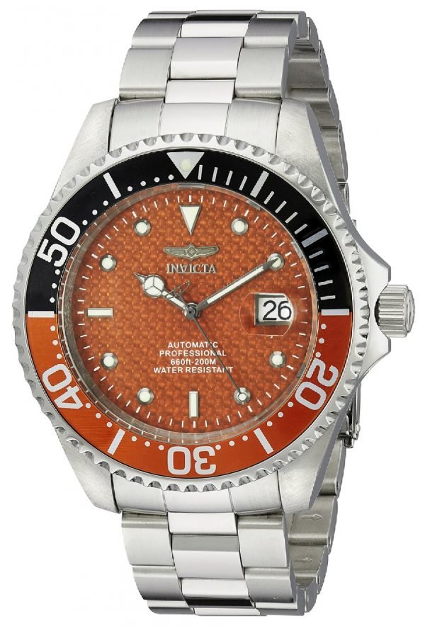 Invicta Pro Diver 18262 Kello Oranssi / Teräs