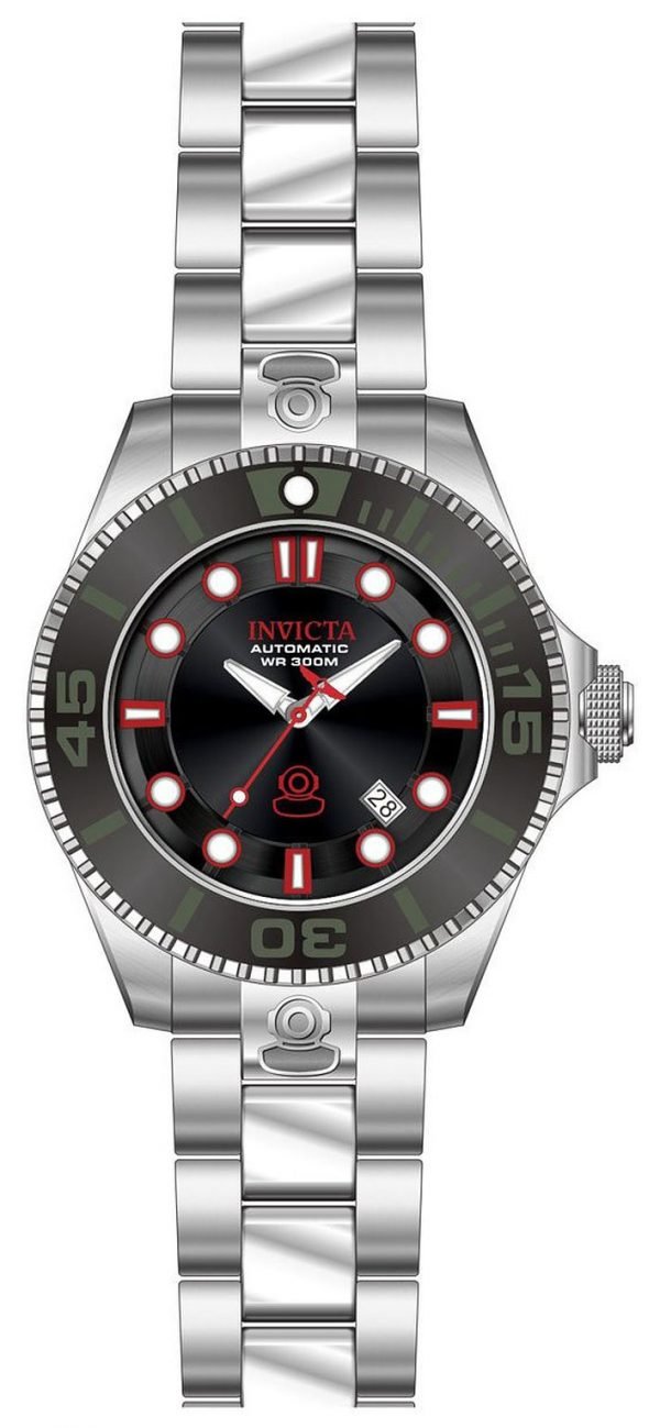 Invicta Pro Diver 19798 Kello Musta / Teräs