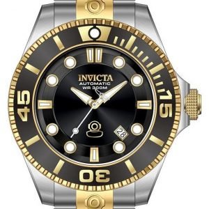 Invicta Pro Diver 19803 Kello Musta / Kullansävytetty Teräs