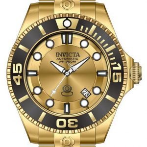 Invicta Pro Diver 19807 Kello Kullattu / Kullansävytetty