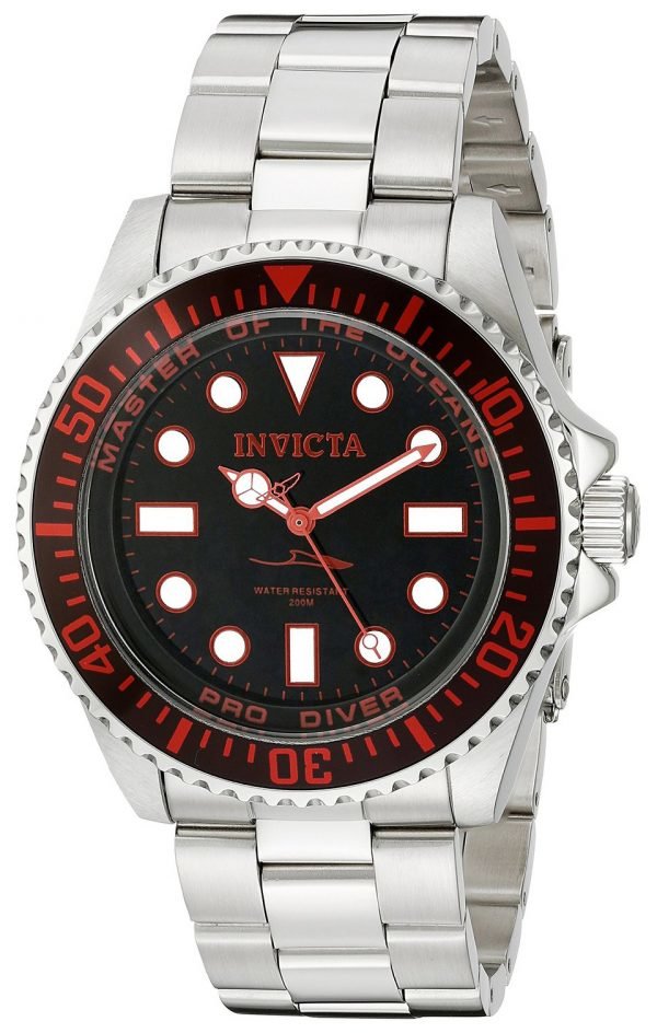 Invicta Pro Diver 20121 Kello Musta / Teräs