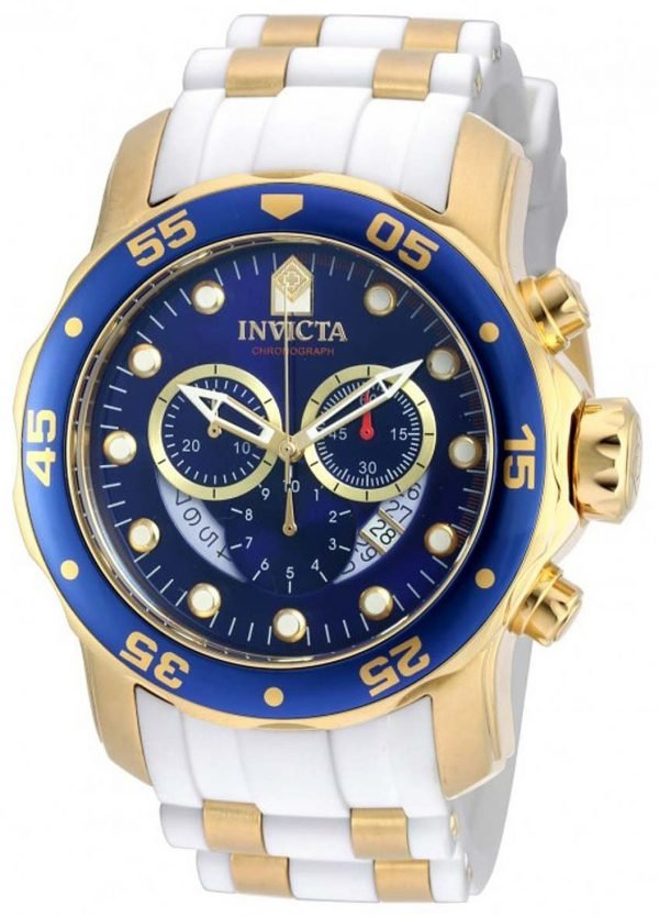 Invicta Pro Diver 20288 Kello Sininen / Kullansävytetty Teräs