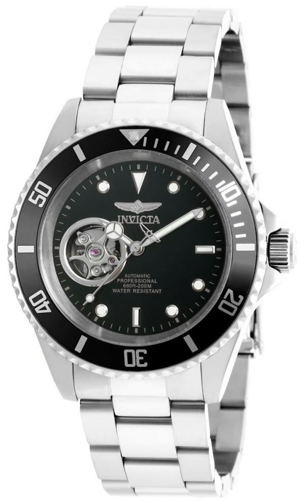 Invicta Pro Diver 20433 Kello Musta / Teräs