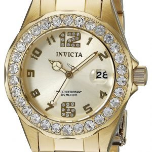 Invicta Pro Diver 21397 Kello Kullattu / Kullansävytetty