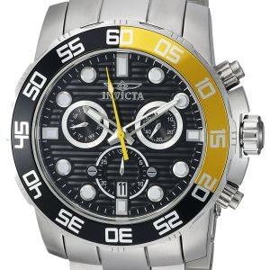 Invicta Pro Diver 21553 Kello Musta / Teräs