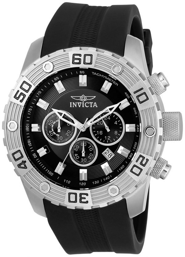 Invicta Pro Diver 21825 Kello Musta / Kumi