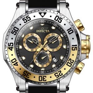 Invicta Pro Diver 21832 Kello Musta / Kullansävytetty Teräs