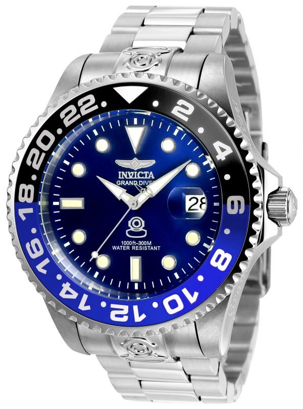 Invicta Pro Diver 21865 Kello Sininen / Teräs