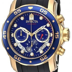 Invicta Pro Diver 21929 Kello Sininen / Kullansävytetty Teräs