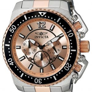 Invicta Pro Diver 21956 Kello Punakultaa / Punakultasävyinen