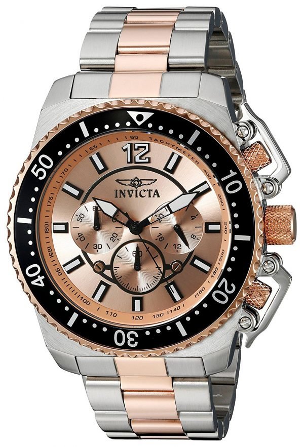 Invicta Pro Diver 21956 Kello Punakultaa / Punakultasävyinen