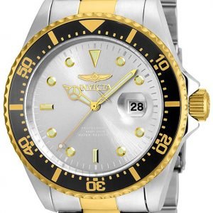 Invicta Pro Diver 22059 Kello Hopea / Kullansävytetty Teräs