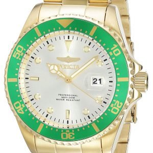 Invicta Pro Diver 22067 Kello Hopea / Kullansävytetty Teräs