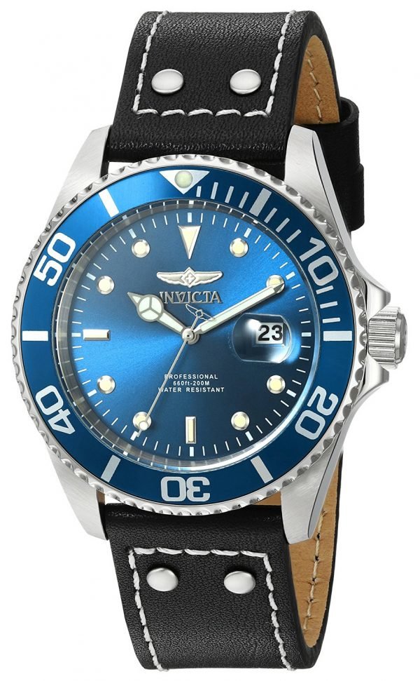 Invicta Pro Diver 22068 Kello Sininen / Nahka