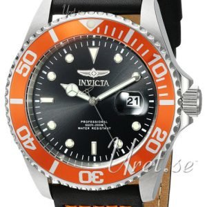 Invicta Pro Diver 22071 Kello Musta / Nahka