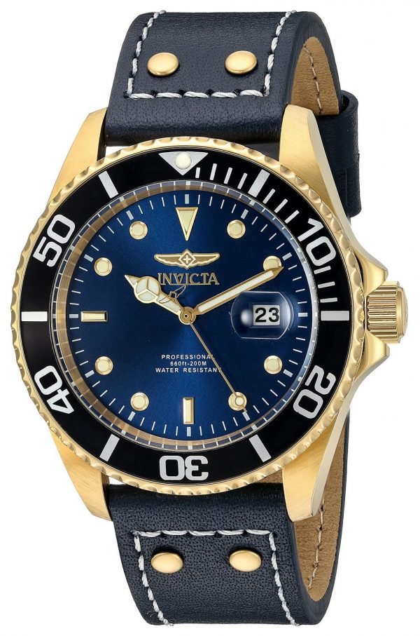 Invicta Pro Diver 22076 Kello Sininen / Nahka