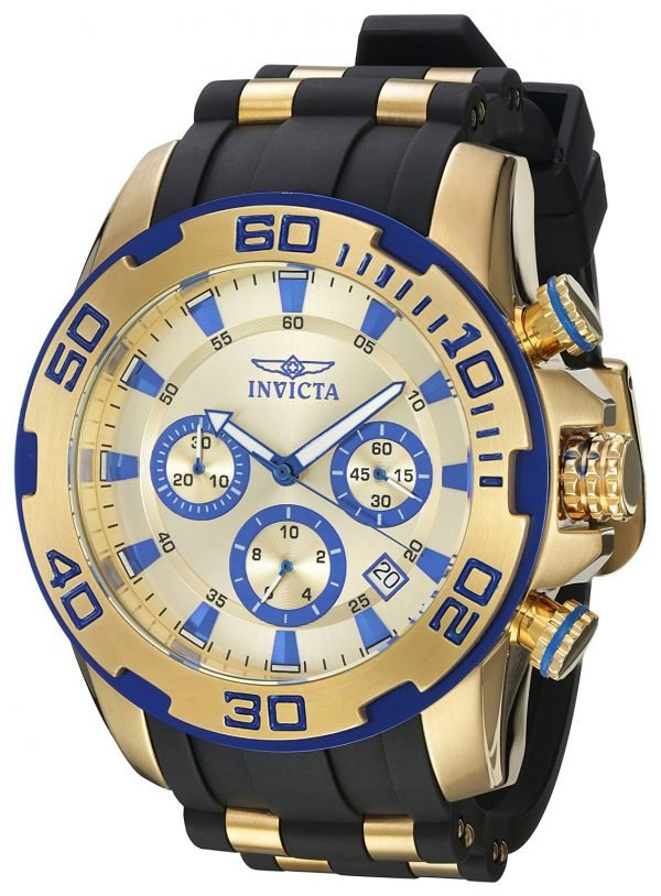 Invicta Pro Diver 22308 Kello Kullattu / Kullansävytetty