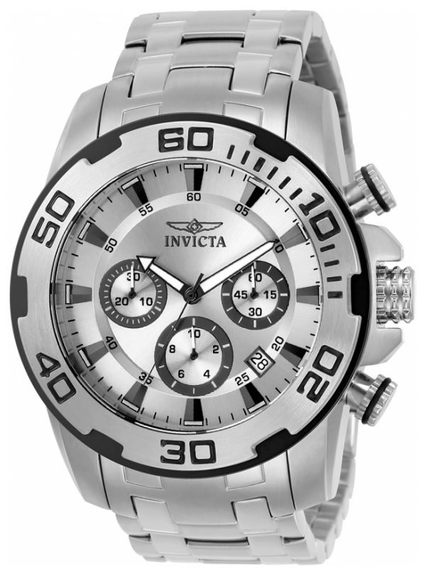 Invicta Pro Diver 22317 Kello Hopea / Teräs