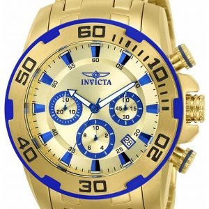 Invicta Pro Diver 22320 Kello Kullattu / Kullansävytetty