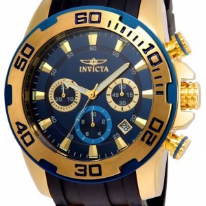 Invicta Pro Diver 22341 Kello Sininen / Kullansävytetty Teräs