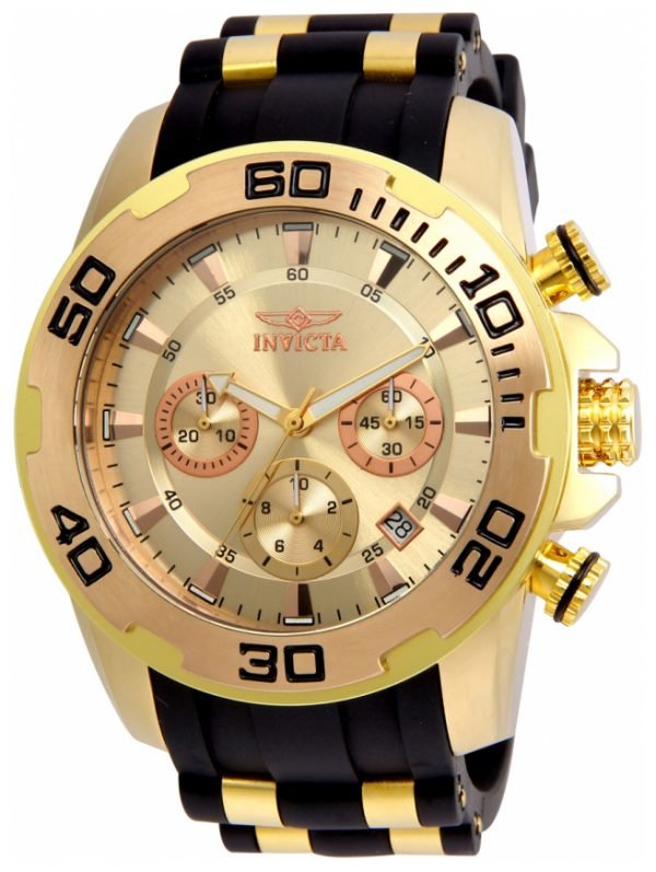 Invicta Pro Diver 22342 Kello Kullattu / Kullansävytetty