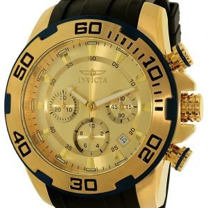 Invicta Pro Diver 22345 Kello Kullattu / Kullansävytetty