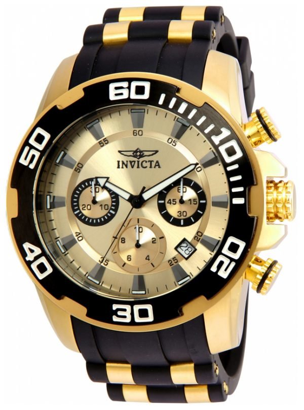 Invicta Pro Diver 22346 Kello Kullattu / Kullansävytetty