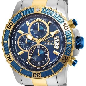 Invicta Pro Diver 22415 Kello Sininen / Kullansävytetty Teräs