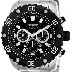 Invicta Pro Diver 22516 Kello Musta / Teräs