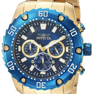 Invicta Pro Diver 22518 Kello Sininen / Kullansävytetty Teräs