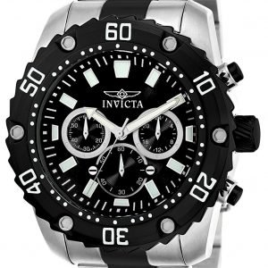 Invicta Pro Diver 22521 Kello Musta / Teräs