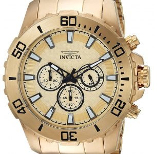 Invicta Pro Diver 22547 Kello Kullattu / Kullansävytetty