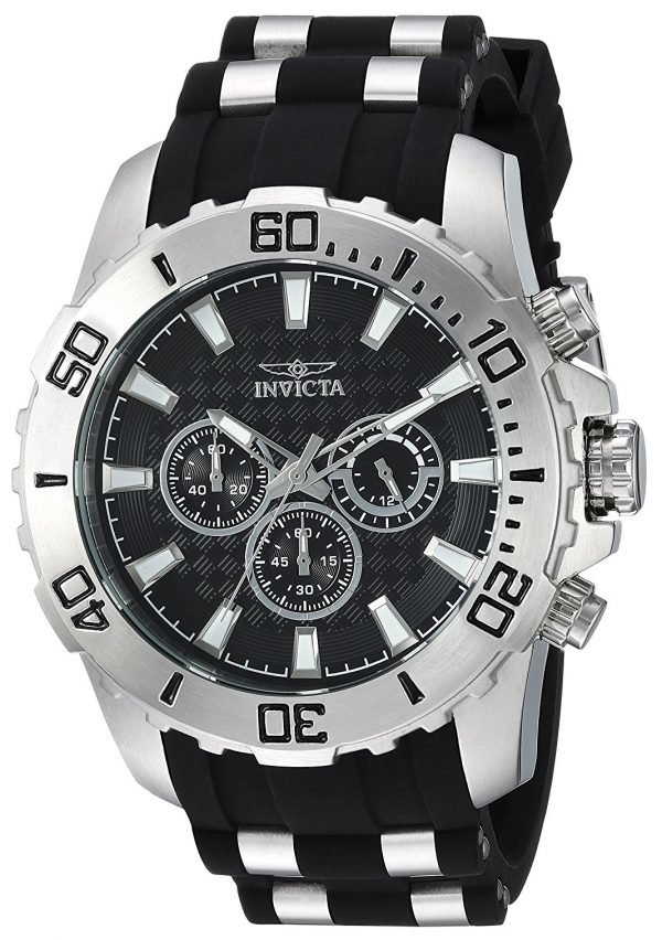 Invicta Pro Diver 22555 Kello Musta / Teräs